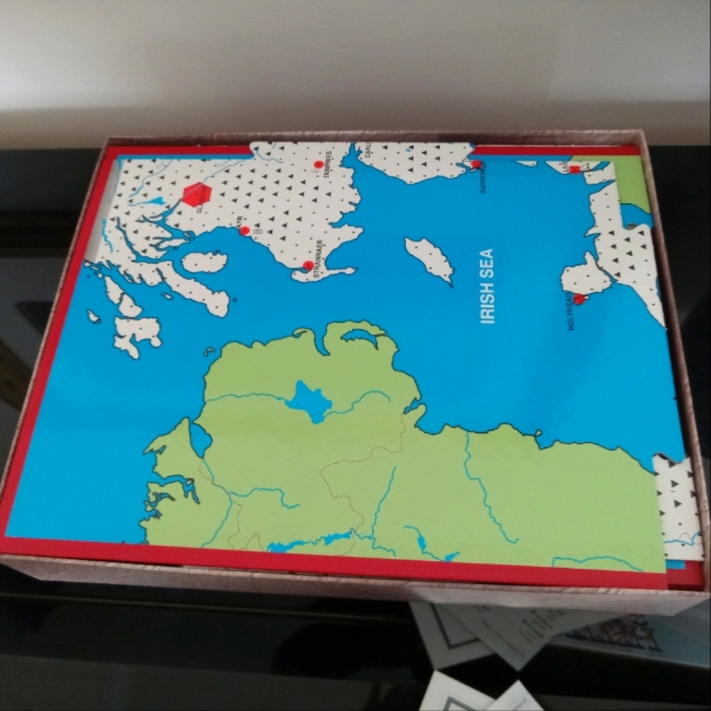 Vintage British Rails board game
